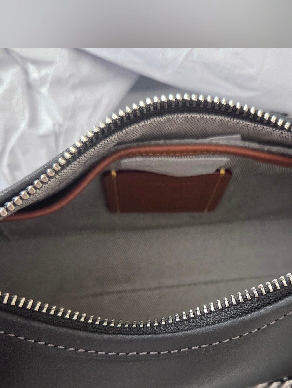 Coach Juliet 25 Shoulder Bag Crossbody Black/Silver - Picture 8 of 14